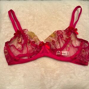 Multicolored Zuri Plunge Underwire bra (Agent Provacateur)